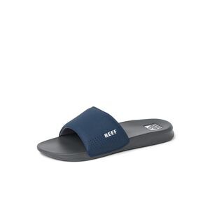 Reef One Slide Mens Sandal, Lightweight & Water Friendly, Navy/White, 11